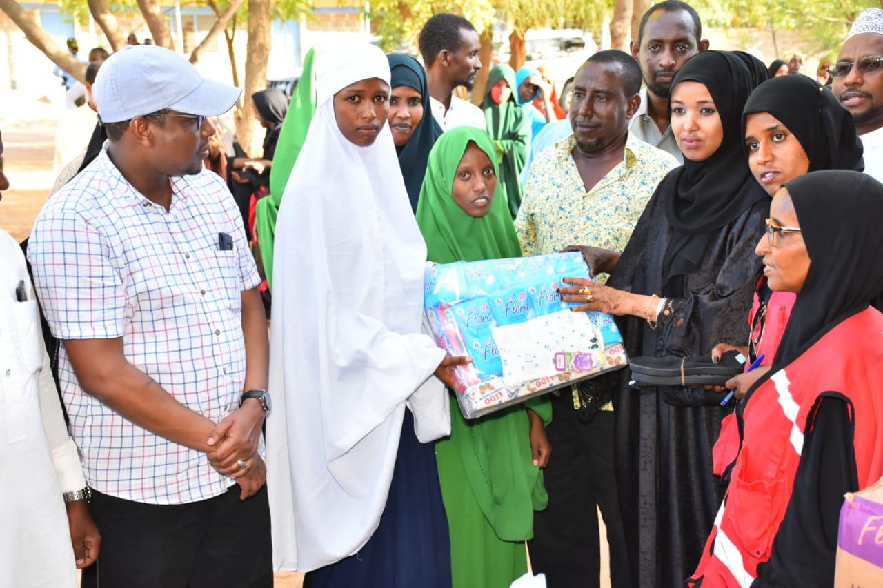 A photograph from March 2019, used for the menstrual hygiene management story