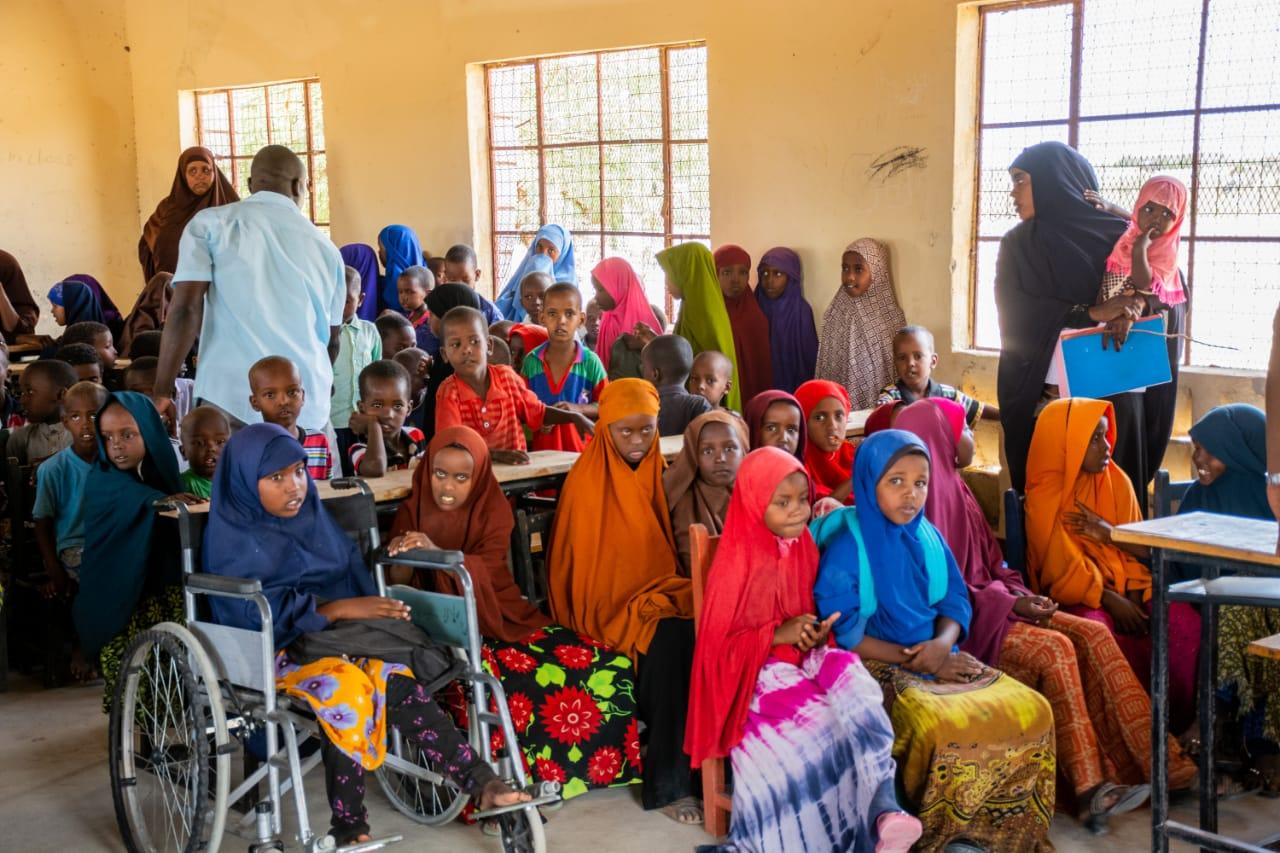 School milk for ECD pupils in Nanigi and Iftin primary schools, March 2019