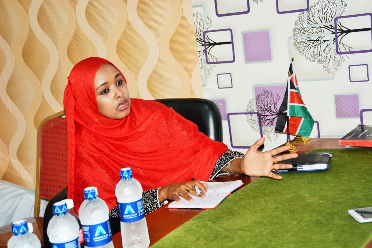 An official meeting with the Muslim Youth organization