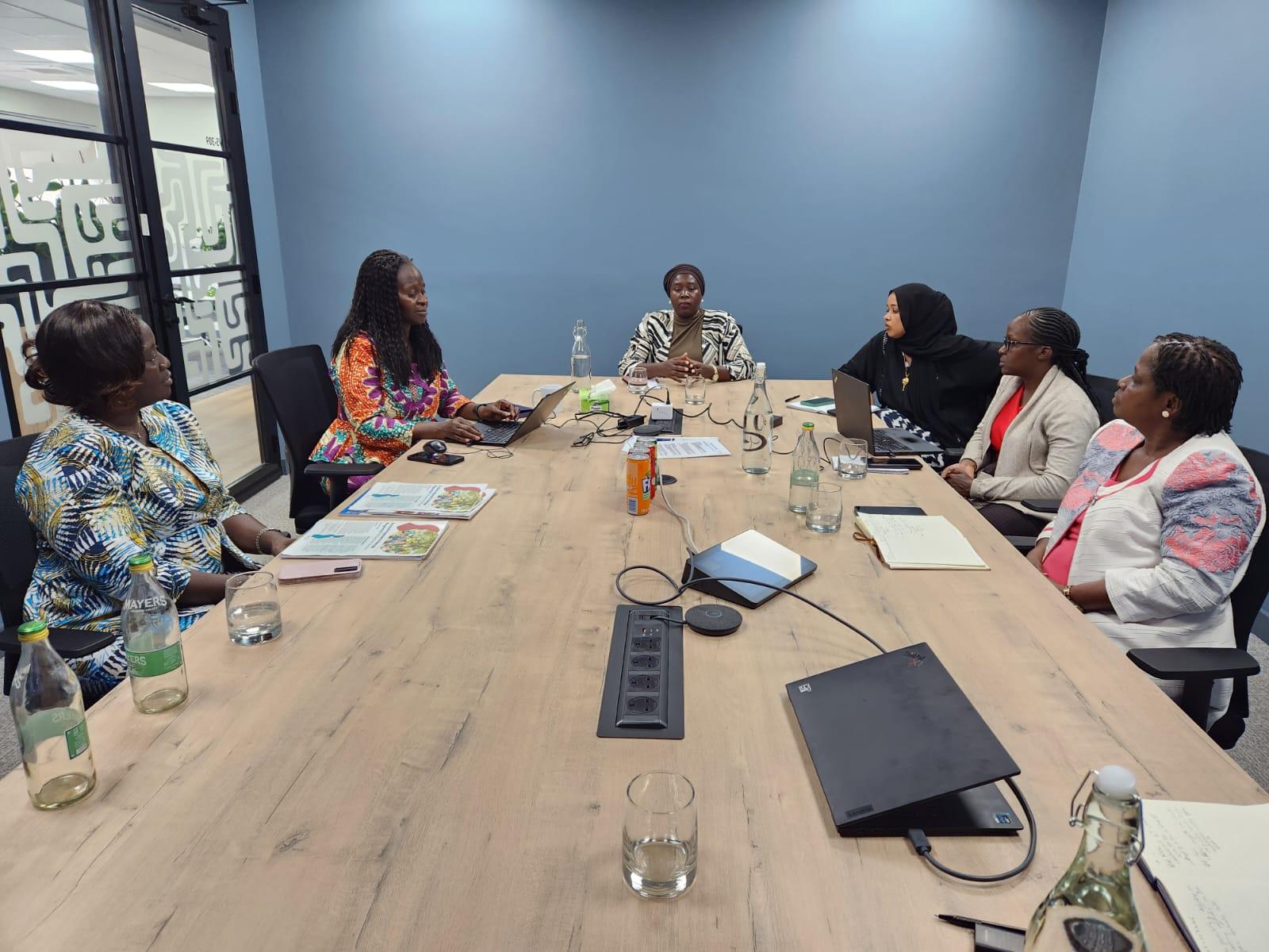 Grassroots women health champions at the newly opened Bill & Melinda Gates Foundation Kenya office
