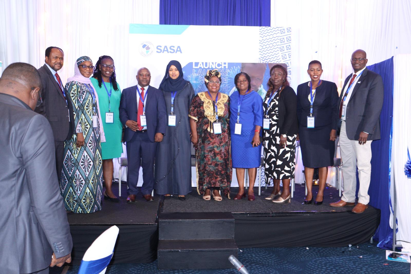 The SASA Alliance launch in Nairobi — grassroots women champions to show the commitment