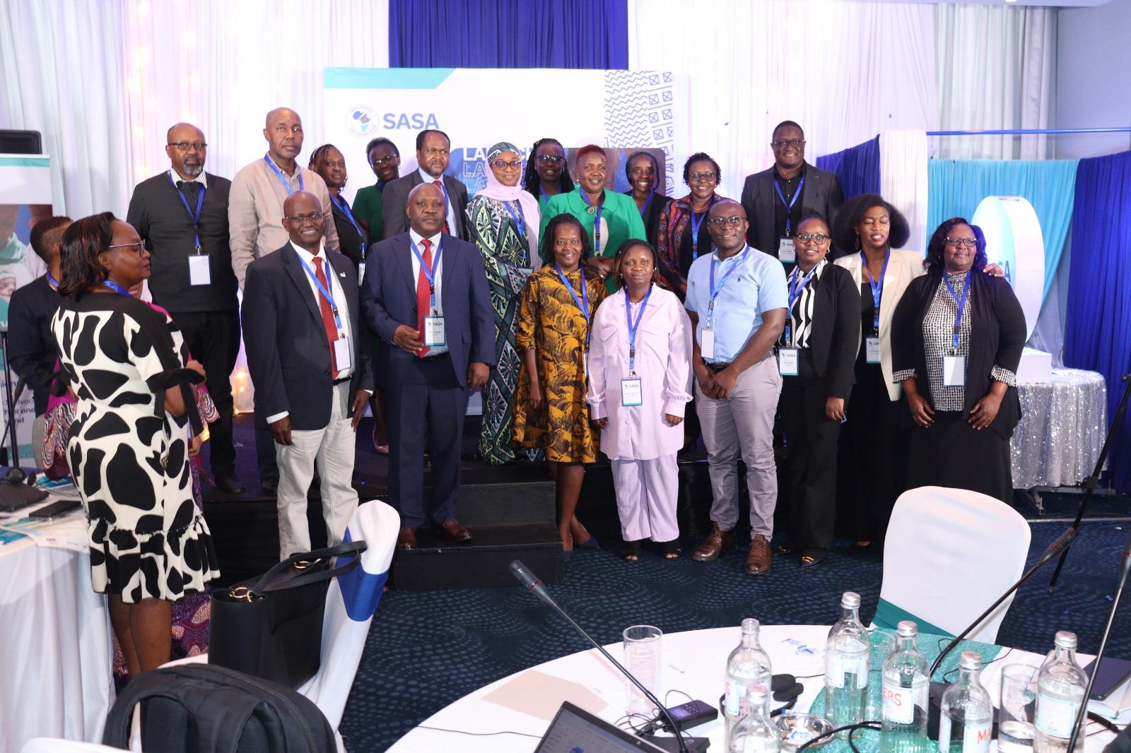 Grassroots women champions at the SASA Alliance launch