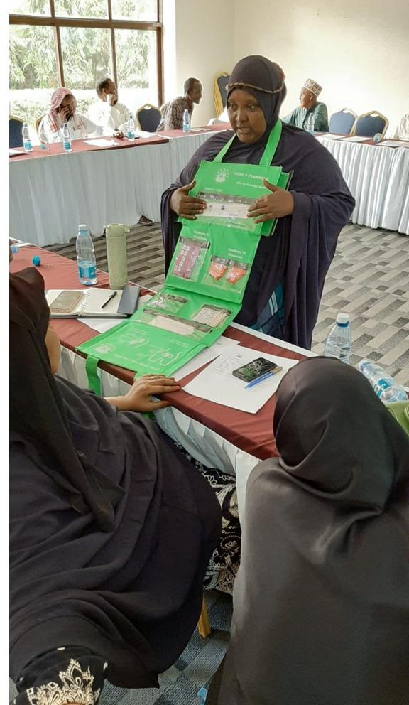 Family-planning advocacy material for the Garissa child-spacing story