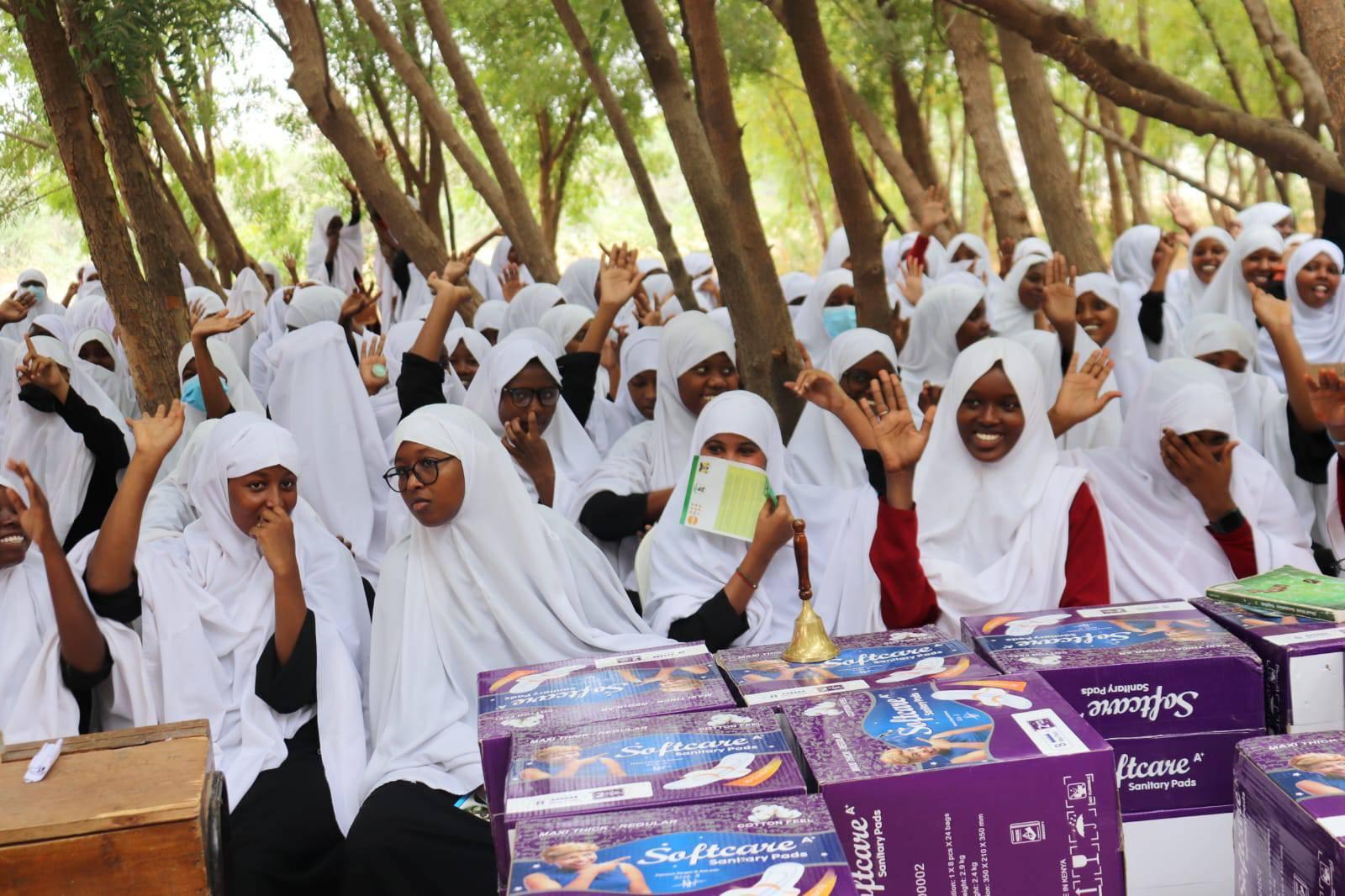 Menstrual health support keeping Garissa's girls in school